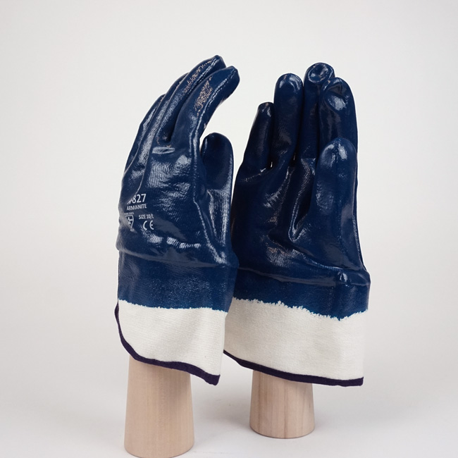 Blue-Nitrile-Dipped-Safety-Cuff-Gloves-G13035