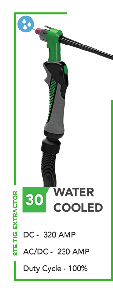 8TE TIG Extractor 30 Water Cooled